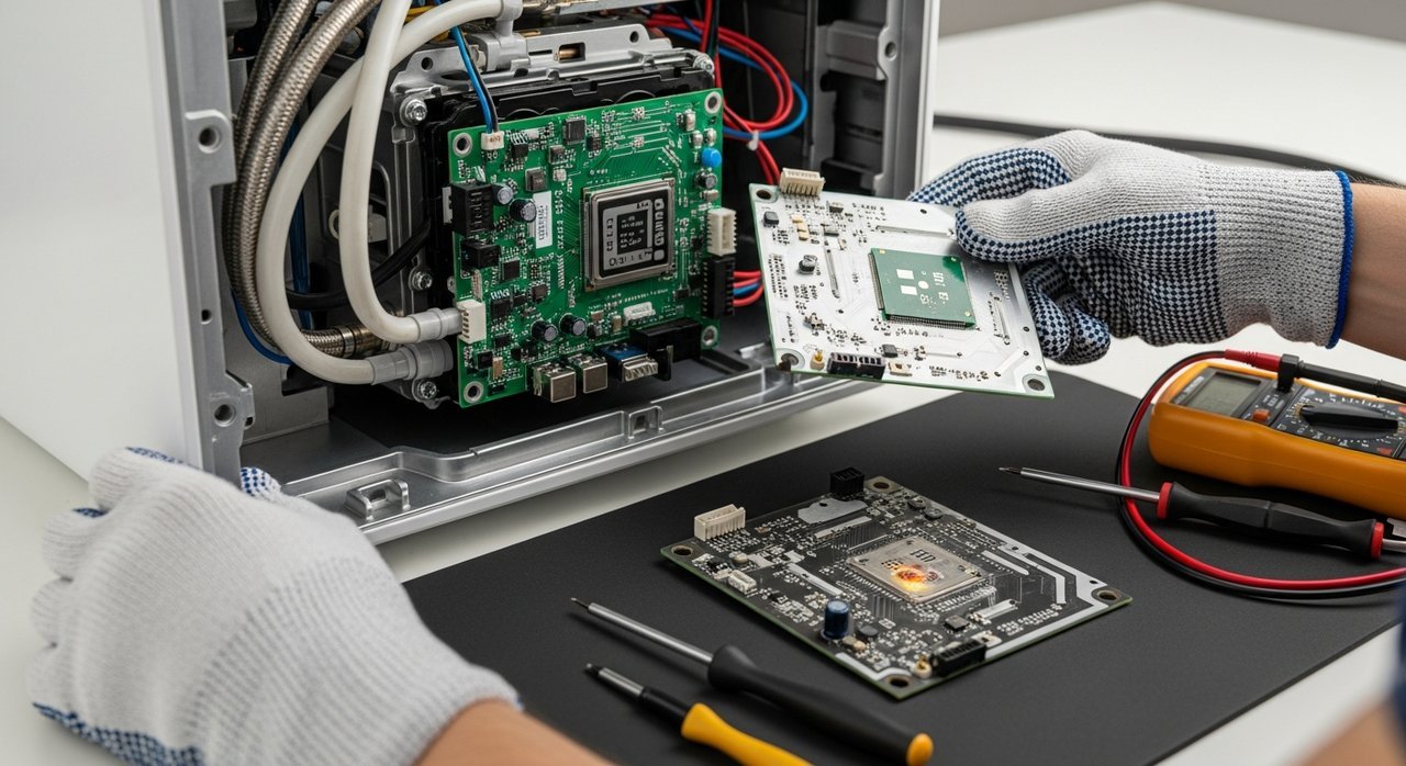 정수기 메인 PCB 고장으로 전체 교체되는 사례: 5가지 완벽 해결 가이드